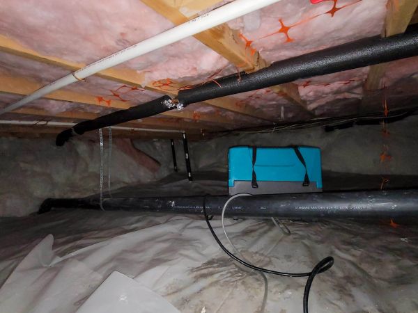 Crawl Space Water Remediation in Corona