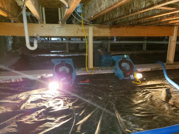 Cost of Crawlspace Water Removal in Corona