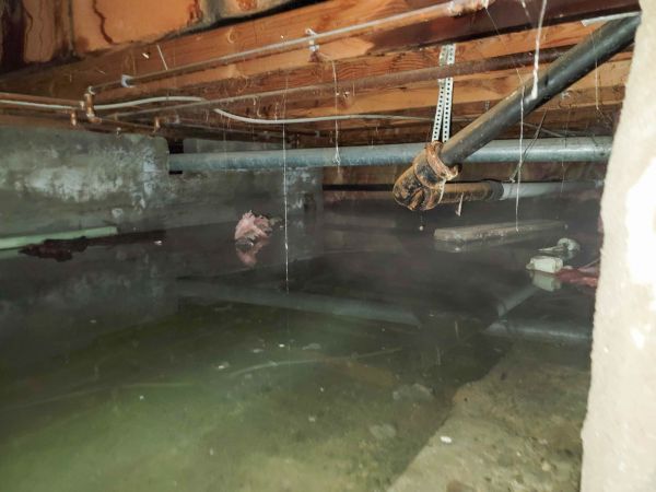 Crawlspace Water Restoration in Corona